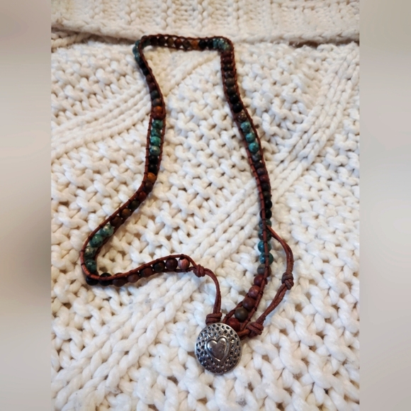 boutique Jewelry - Turquoise Beaded Necklace! In New Condition!